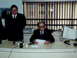 Dr. Dirceu de Almeida Soares (Juiz Federal) e Dr. Manoel Oliveira Franco Sobrinho (Juiz Federal)