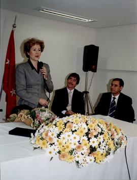 Dra. Ellen Gracie Northfleet, Dr. Manoel Lauro Volkmer de Castilho e Dr. Artur César de Souza