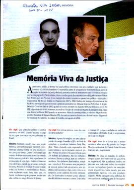 Entrevista do Min. Milton Luiz Pereira a Revista Via Legal (2009)