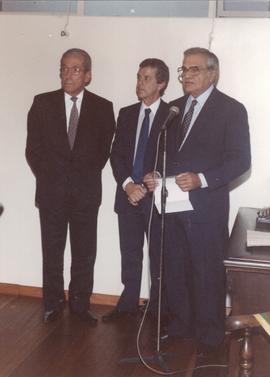 Dr. José Carlos Cal Garcia, Dr. Rubens Raimundo Haddad Vianna e Dr. Eli Goraieb (Presidente do Tr...