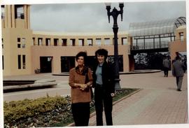 Dra. Lidia Misiurkievicz e Dra. Claudia Cristina Cristofani no Parque Tanguá em Curitiba