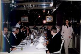 Jantar no Restaurante Le Bourbon, Hotel Bourbon em 14.09.1999
