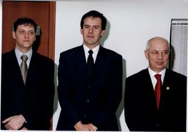 Dr. Nicolau Konkel Junior, Dr. Fernando Quadros da Silva e Desembargador Teori Albino Zavascki